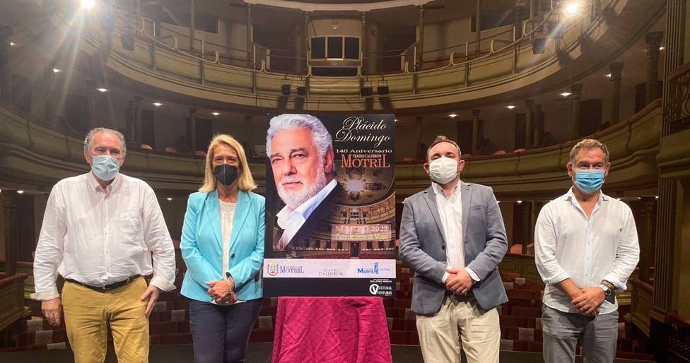 Granada.- Motril anuncia concierto de PlÃ¡cido Domingo el prÃ³ximo marzo por el aniversario del Teatro CalderÃ³n