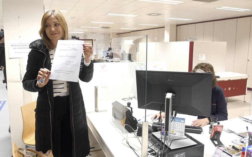 Carolina Blasco registra su renuncia al acta de concejal en el Ayuntamiento de Burgos