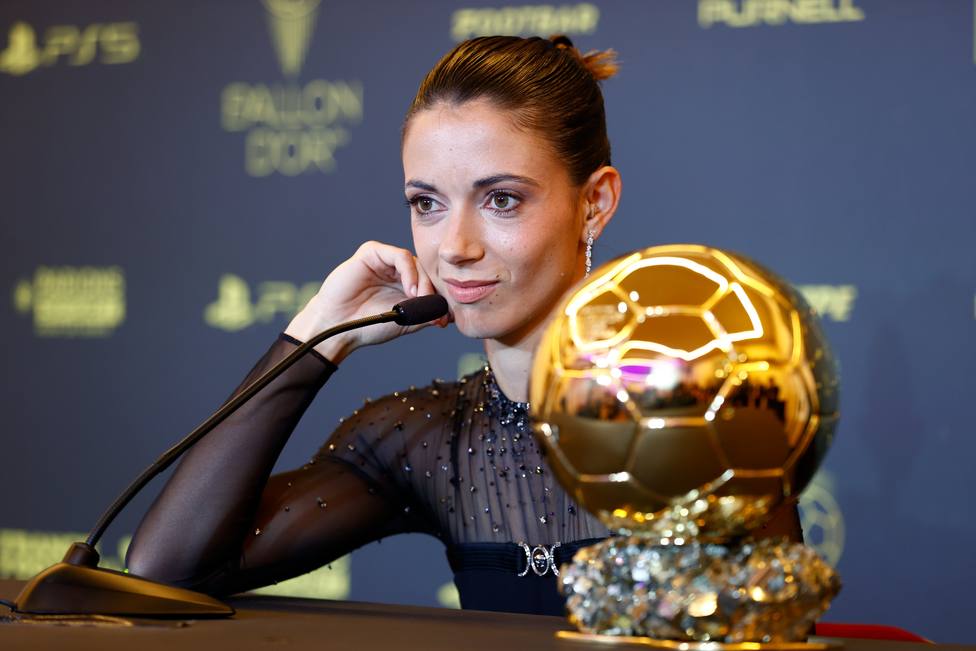 Aitana Bonmatí, ganadora del Balón de Oro 2023