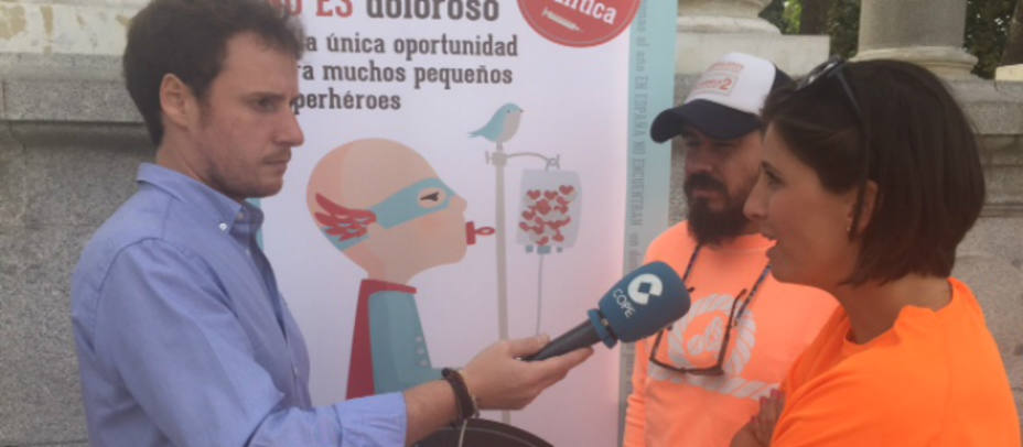 Diego González entrevista a Elisa Morán, voluntaria de Unidos por la Médula.