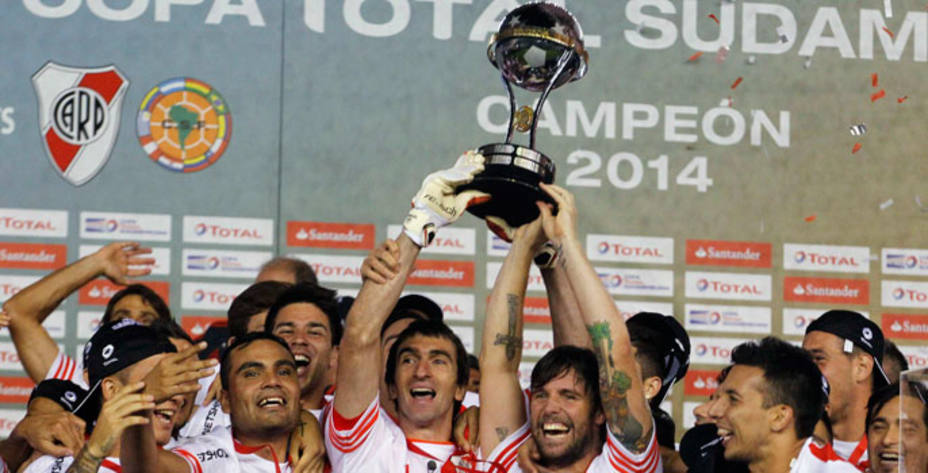 River Plate se coronó campeón de la Copa Sudamericana por primera vez en su historia. Reuters.