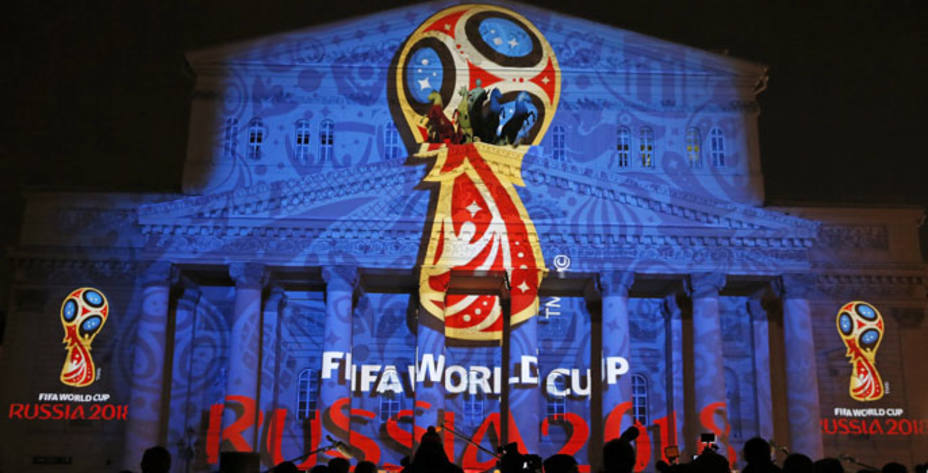 Presentado el logo de Mundial de Rusia 2018. REUTERS