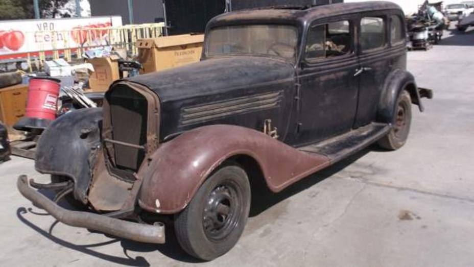 Venden por solo 6.300 dólares un valioso coche de 1934 que estaba en un contenedor