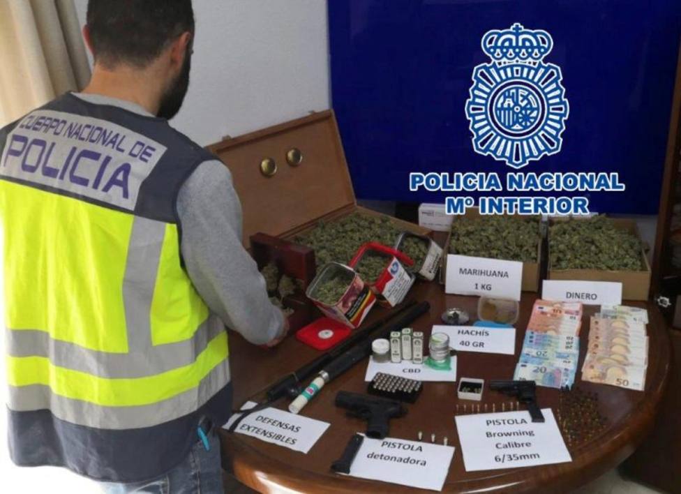Desarticulan un punto de venta de droga en Dénia (Polícia Nacional, Ministerio de Interior)