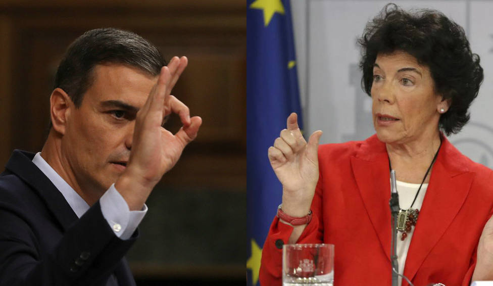 El contundente repaso a Sánchez y Celaá por usar la Moncloa de forma partidista pidiendo el voto para el PSOE
