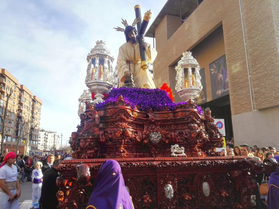Procesión de Semana Santa en Almería capital