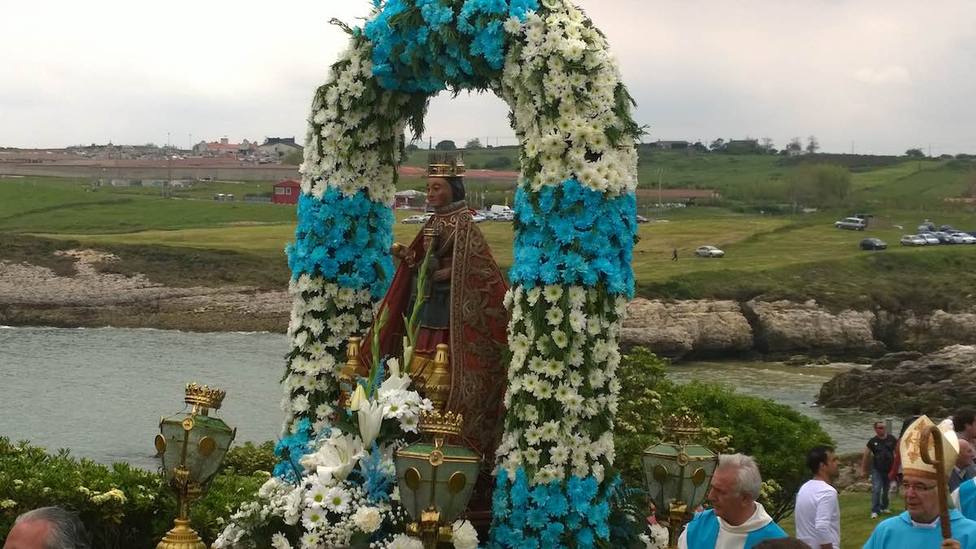 La Virgen del Mar es la patrona de Santander