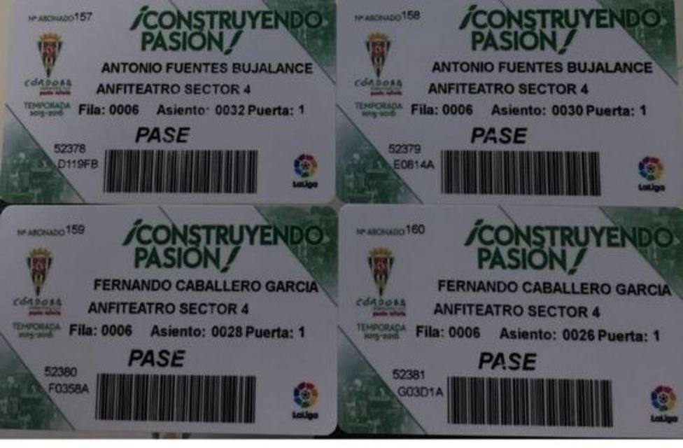 Córdoba C.F. y L.F.P. confirman que los pases teóricamente emitidos a favor de los jueces no fueron usados