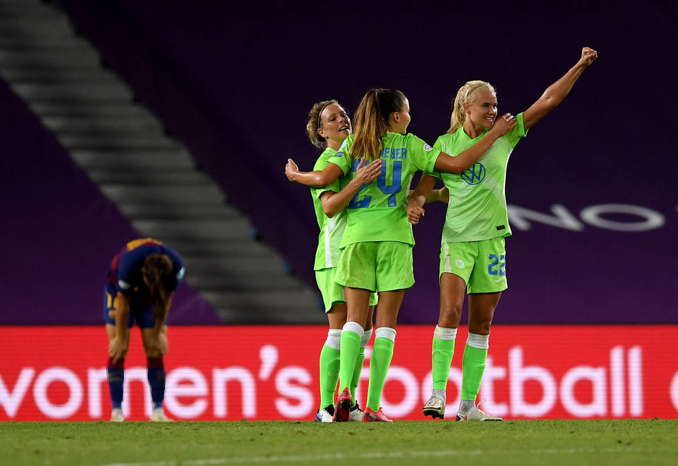 El Barça Femenino cae derrotado en semifinales ante el Wolfsburgo y dice adiós a su sueño europeo