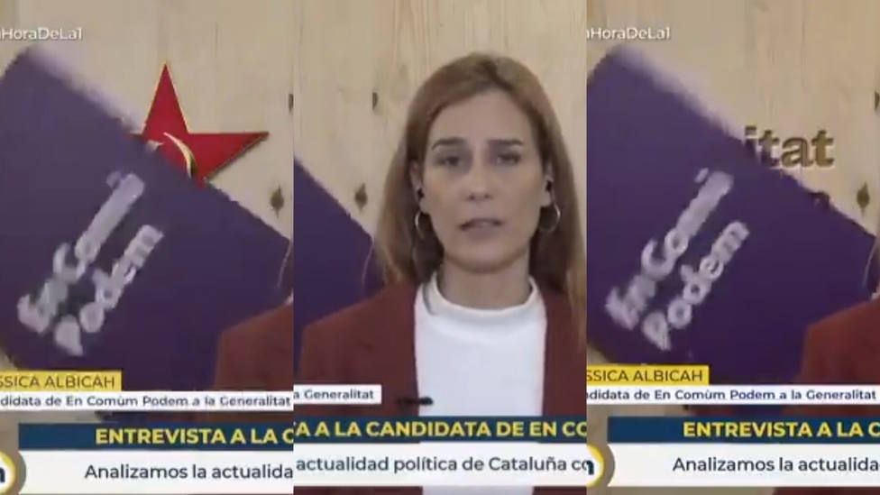La entrevista de Mónica López a una política de Podemos que acaba en desastre: mira el cartel