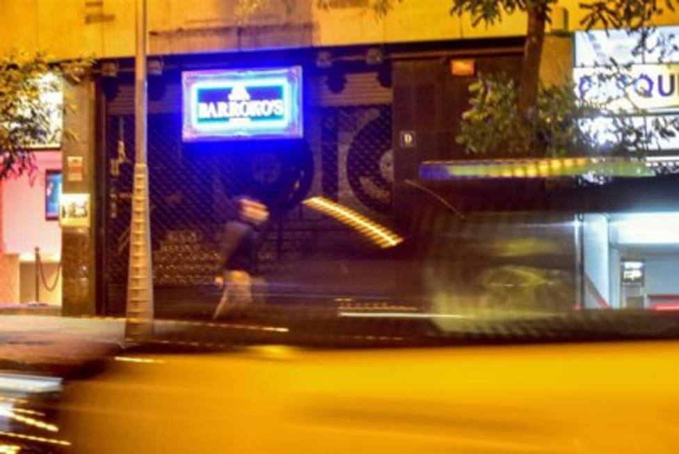 Una discoteca cerrada en Barcelona, Catalunya