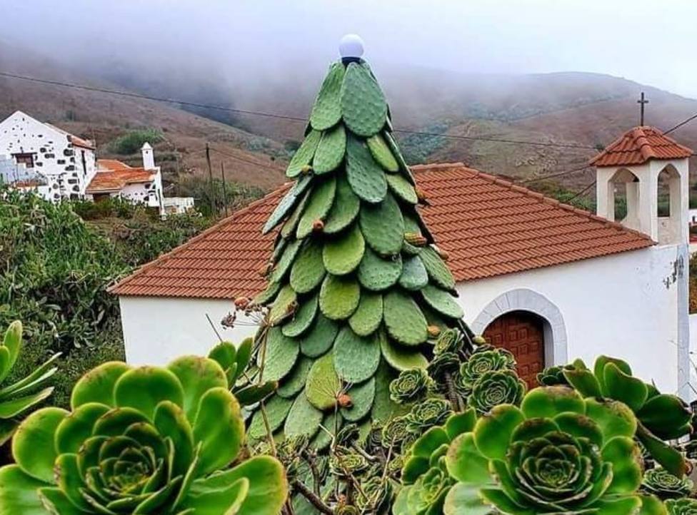 El árbol de Navidad más original de Canarias