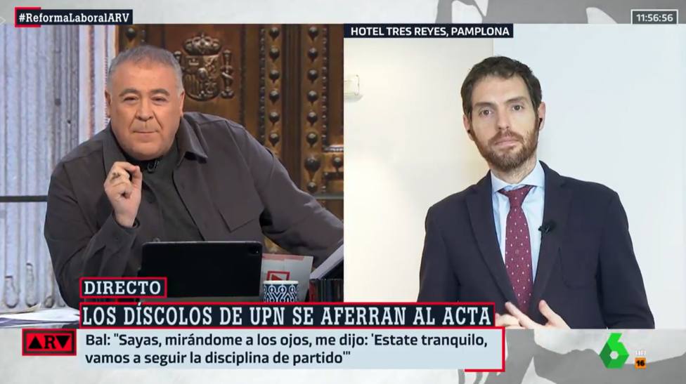 Ferreras lanza una advertencia en Al Rojo Vivo a Sayas por acusarle de manipulación: ¿Quieres que sigamos?