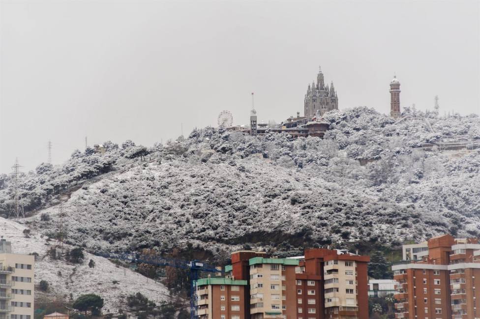 Nieve en Barcelona Barcelona COPE