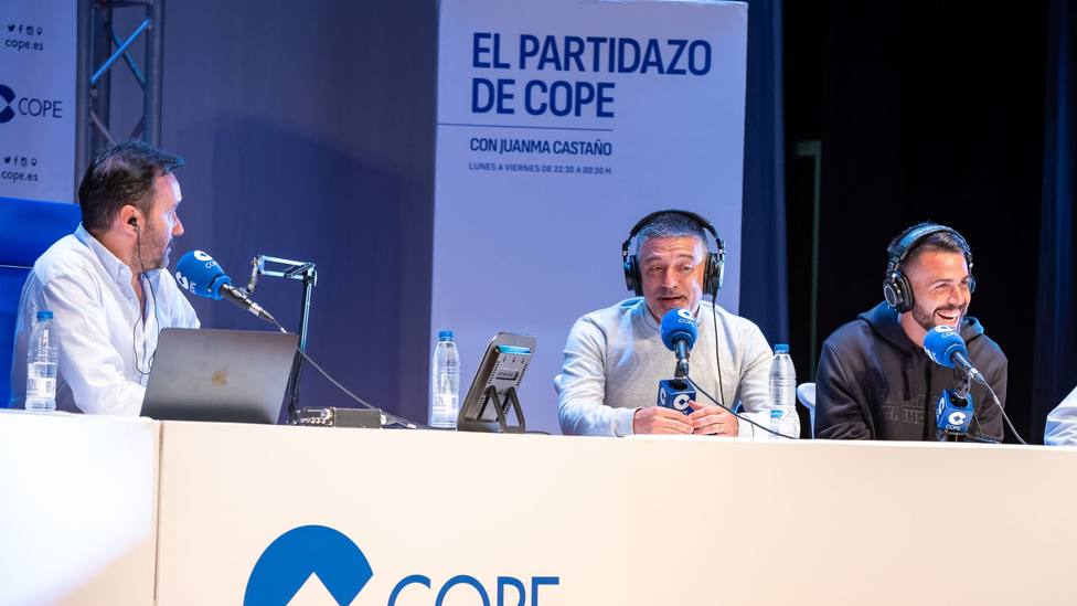 Juanma Castaño, García Pimienta y Kirian Rodríguez