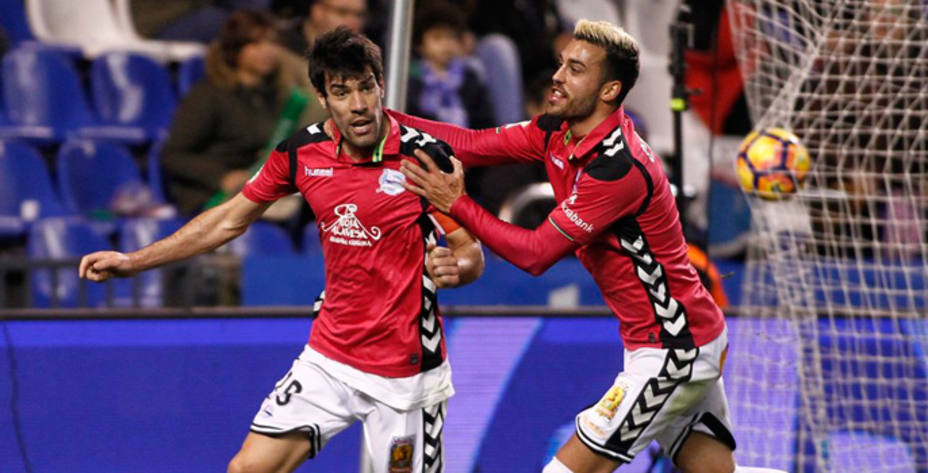Manu García celebra el gol de la victoria (@LaLiga)