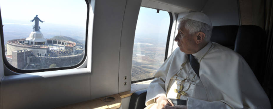 Imagen del Papa, Benedicto XVI, durante su viaje a Brasil y Méjico.REUTERS