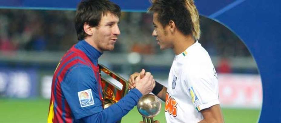 Leo Messi y Neymar serán compañeros en el Barcelona