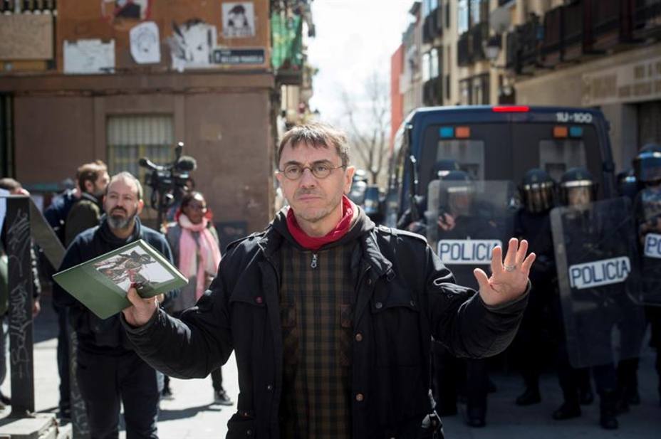 Un sindicato de la Policía de Madrid se querella contra Monedero y Rommy Arce