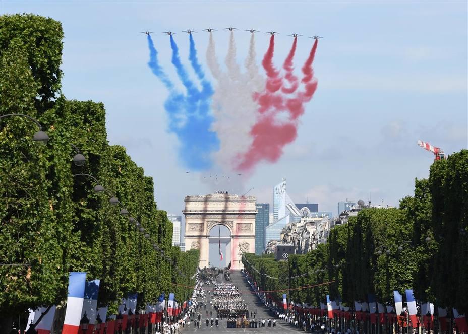 ¿Cómo se celebra en Francia la Fiesta Nacional?