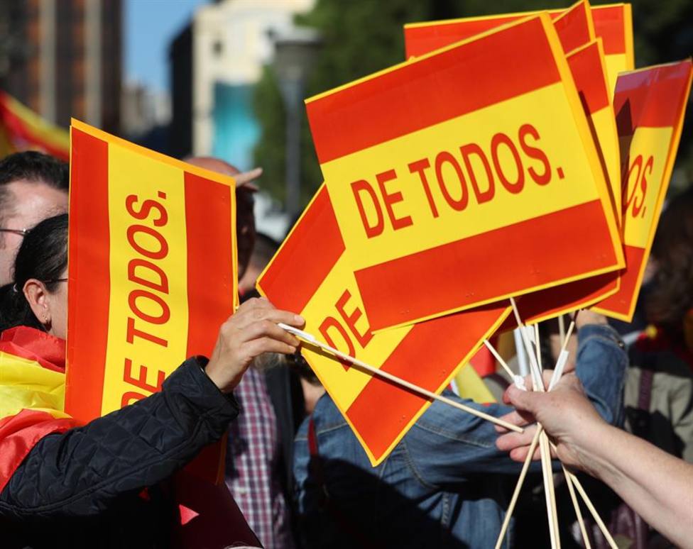 Una manifestación por la unidad de España hará frente al acto independentista de Madrid