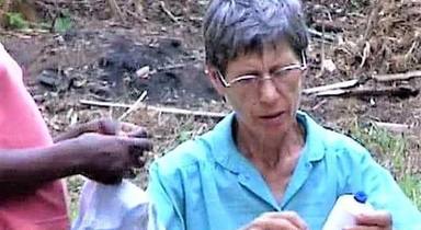 Inés Nieves Sancho, la misionera de 77 años, que ha muerto decapitada en República Centroafricana