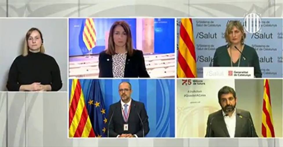 El Govern catalán estudia celebrar un acto para conmemorar a los fallecidos de Covid-19