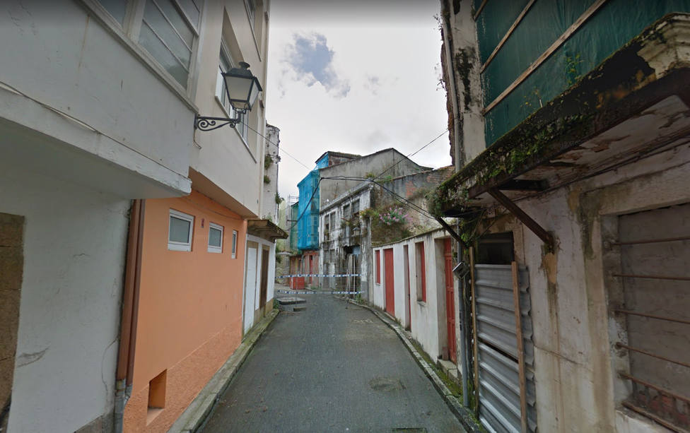 Foto de archivo de la calle Carmen Curuxeiras, en Ferrol Vello
