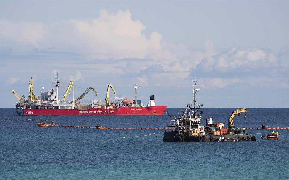 Red Eléctrica pone en servicio el nuevo enlace eléctrico submarinoentre Menorca y Mallorca