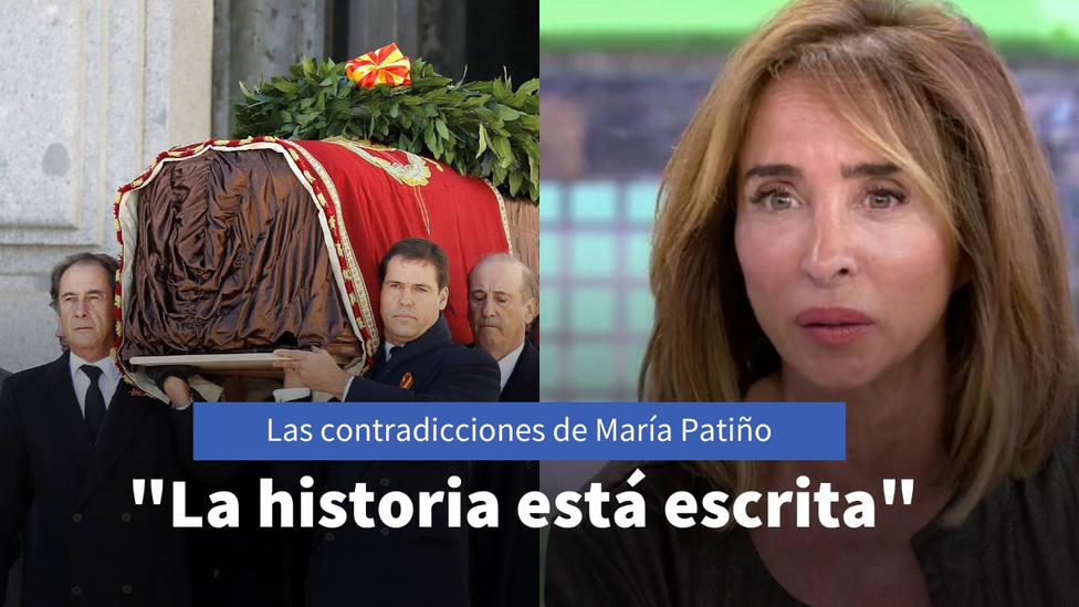 El sorprendente cambio de opinión de María Patiño sobre la exhumación de Franco