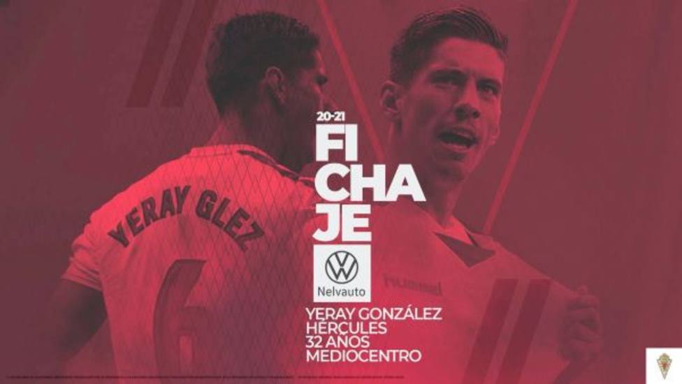 Yeray González se incorpora al Real Murcia