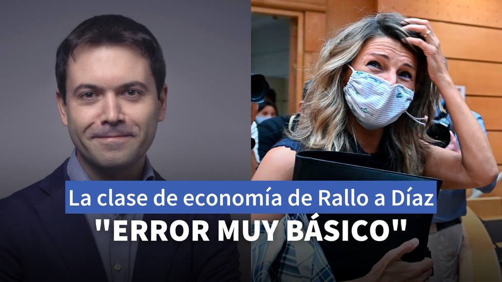 La clase de economía de Juan Ramón Rallo a la ministra Díaz: Error muy básico