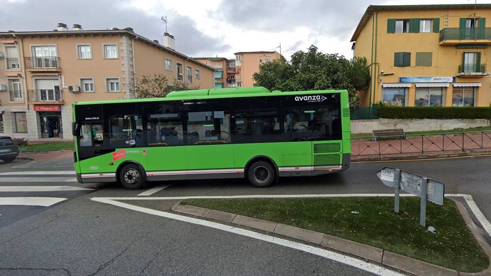Autobús atravesando Guadarrama / Google Maps