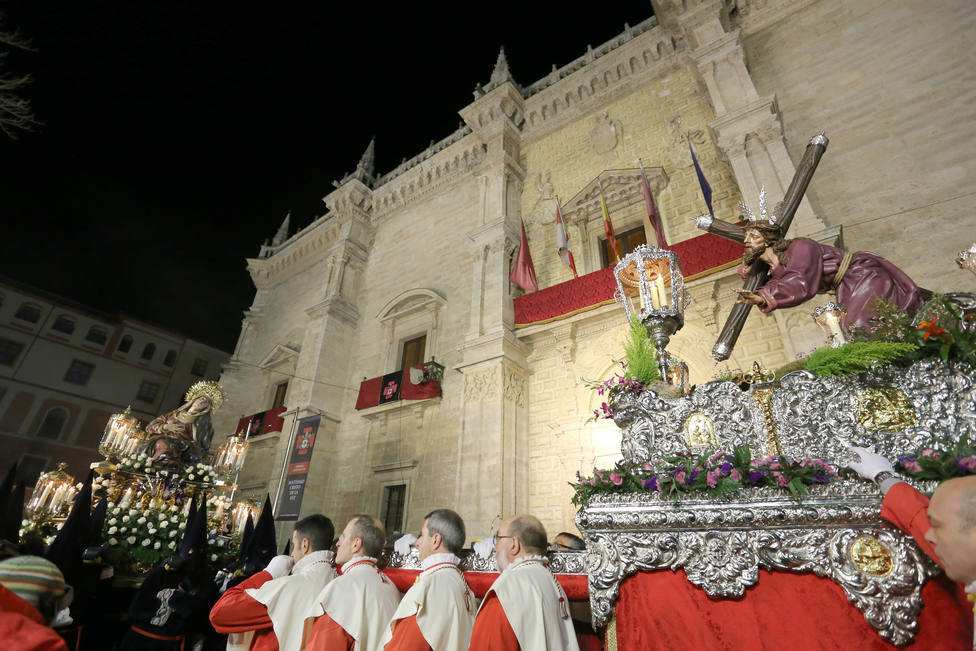 Procesión del Encuentro de la Santísima Virgen con su Hijo (Valladolid)