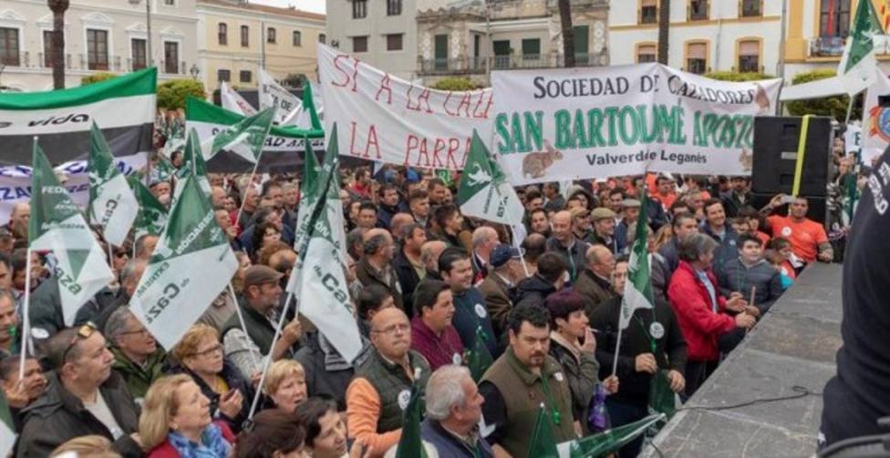 FEDEXCAZA apoyará con 60.000 € la participación de cazadores extremeños en la manifestación del 20 de marzo