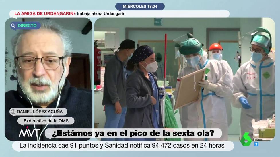 López Acuña advierte de lo que ocurrirá con ómicron en España en las próximas semanas: La tendencia general
