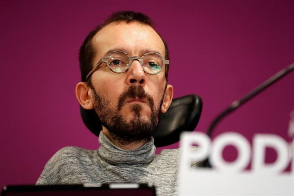 El portavoz parlamentario de Unidas Podemos, Pablo Echenique