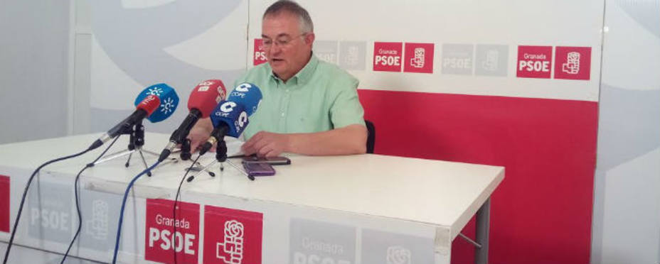 Chema Rueda, secretario general del PSOE de Granada capital