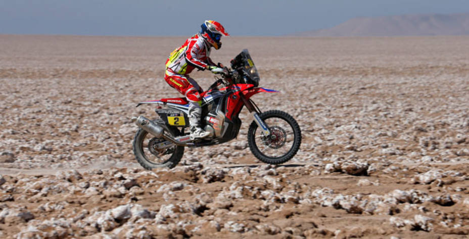 Joan Barreda se impuso en la undécima etapa en la categoría de motos. Reuters.