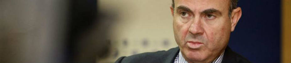 El ministro de Economía y Competitividad, Luis de Guindos. EFE