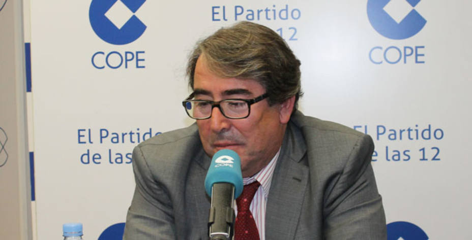 Jorge Pérez, durante su entrevista en El Partido de las 12