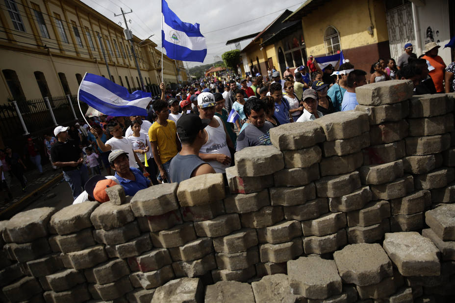 Revueltas antigubernamentales en Nicaragua