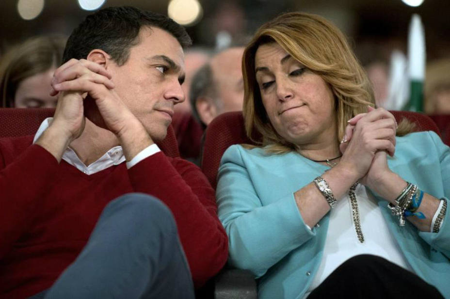 El incendio del PSOE frena la revancha de Sánchez contra Susana