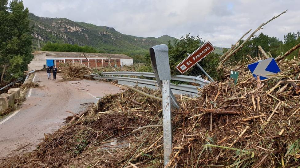 Hallados restos humanos en Tarragona en búsqueda de desaparecidos por lluvias