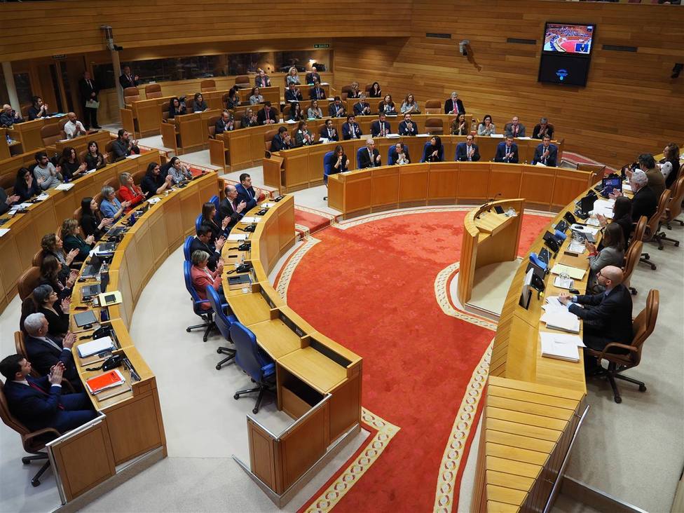 Sesión del Parlamento de Galicia de este miércoles - FOTO: Parlamento de Galicia
