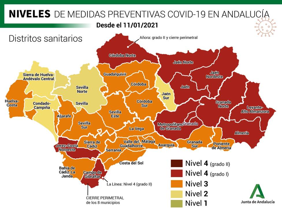 La Junta cierra la localidad de Añora y aplica 10 medidas para frenar el coronavirus