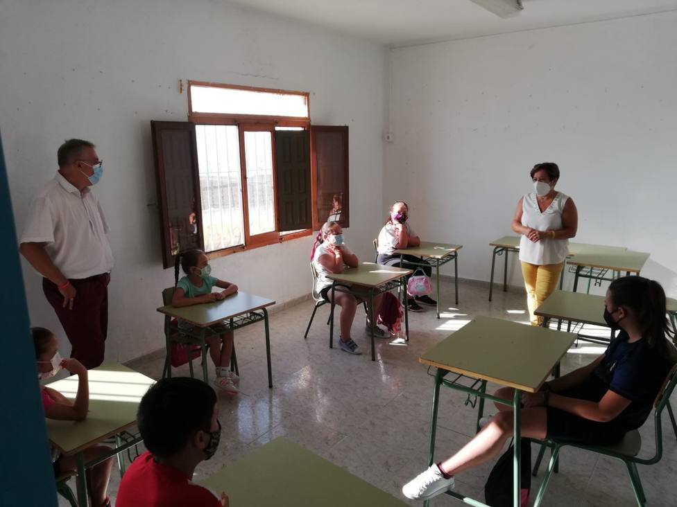 Comienza el Comedor Social de Verano en el Colegio Ramón y Cajal y la Escuela de Verano del Garrobillo