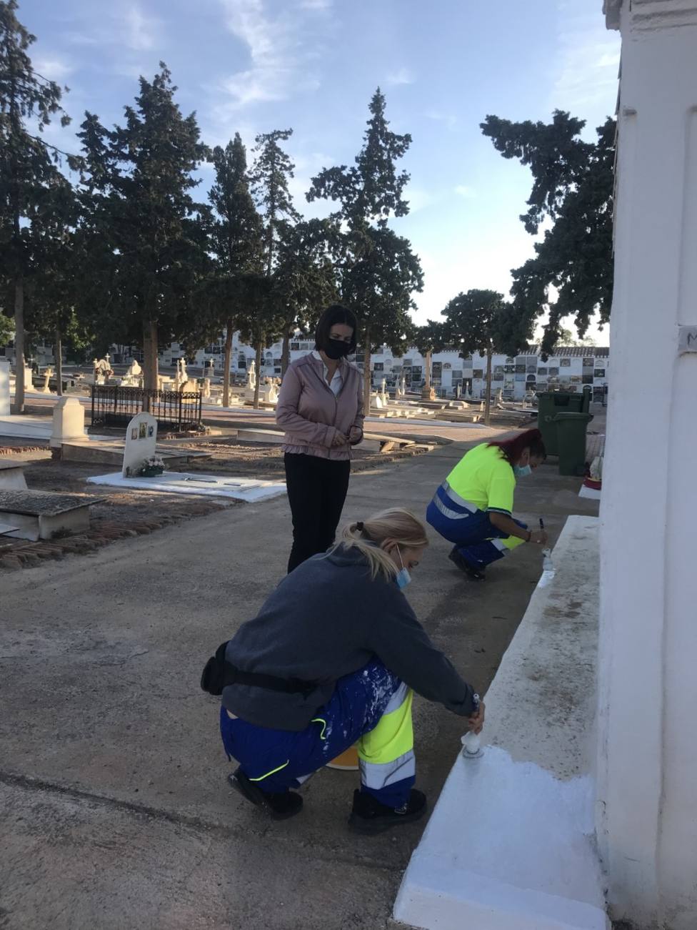 El Ayuntamiento ultima los trabajos de puesta a punto del cementerio municipal