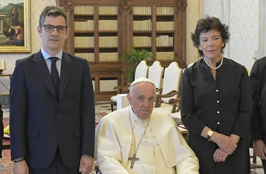 Bolaños tras su encuentro con el Papa Francisco: Ha sido inspirador