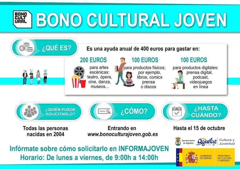En qué consiste el bono cultural para jóvenes de 400 euros? « CGT